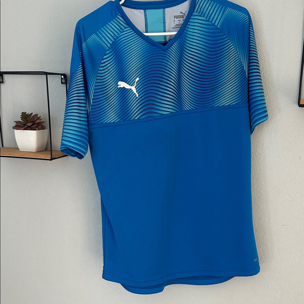 Puma Ocean Blue Sports Tee